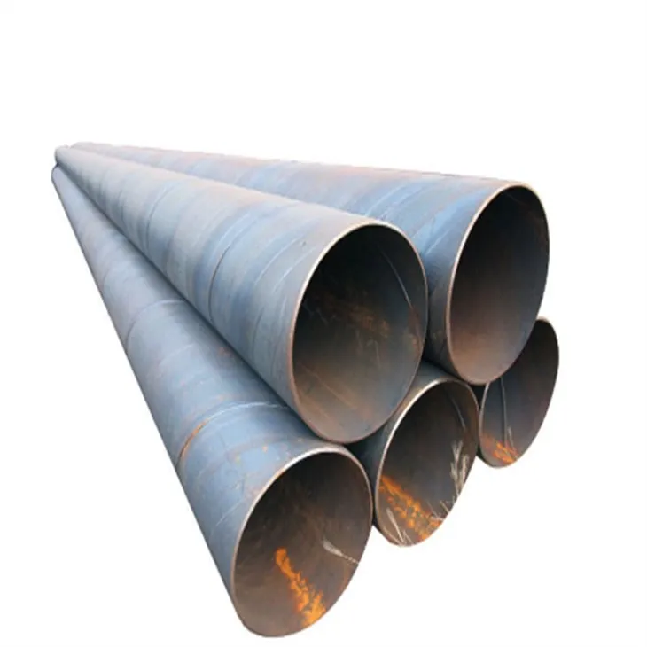 Ống hàn xoắn ốc carbon đen Q235